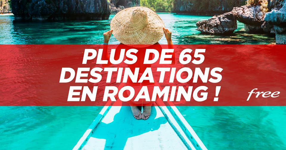 Free ajoute 9 nouvelles destinations en roaming dans ses forfaits mobile