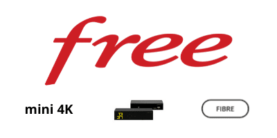 Logo freebox mini 4K fibre