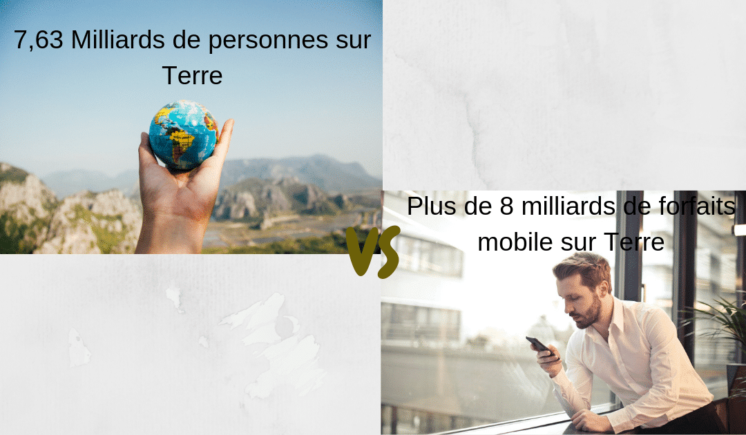 Il y a désormais plus de forfaits mobile sur terre que d’êtres humains !