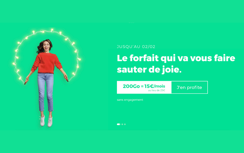 Les forfaits mobile en promo de Red by SFR sont prolongés