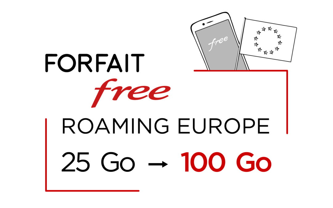 Covid-19 : Free Mobile augmente le roaming de 25 à 100 Go par mois, gratuitement.