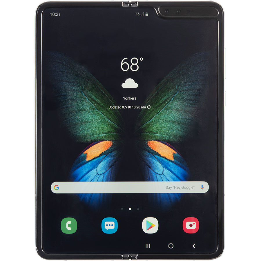 samsung galaxy fold déplié vu de face