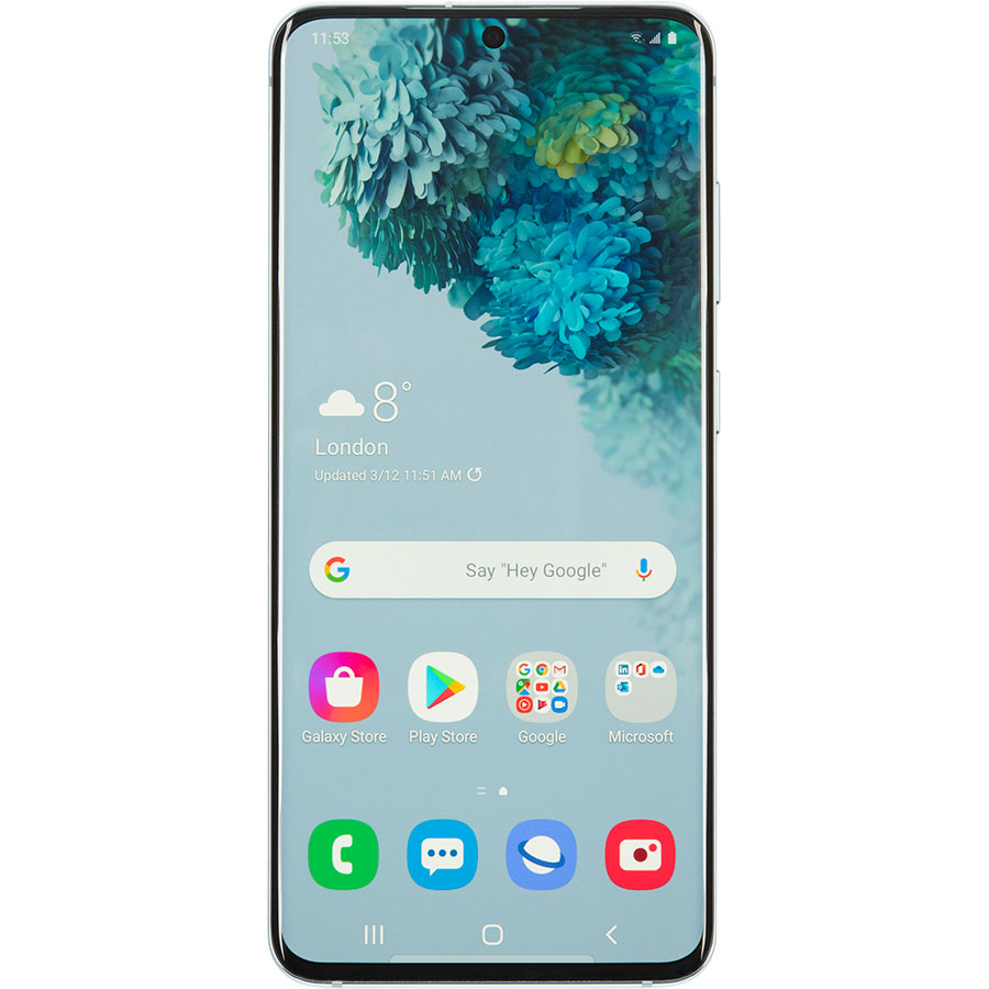 galaxy S20 vu de face