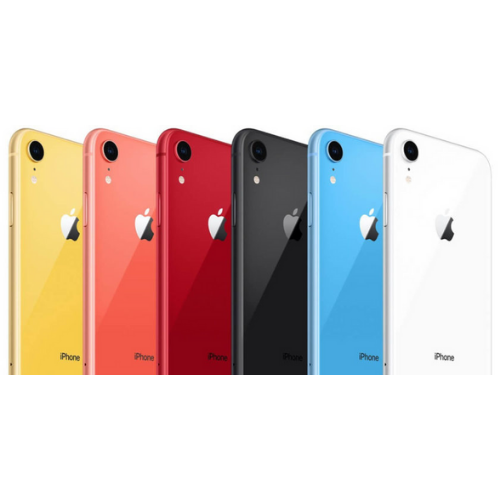 différentes couleurs de l'iPhone XR