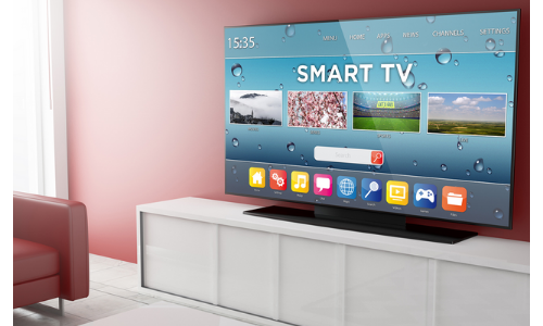 smart tv en situation