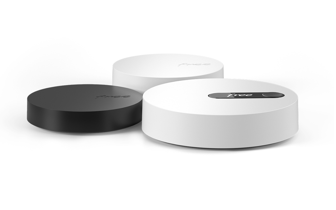 Le design de la Freebox Pop