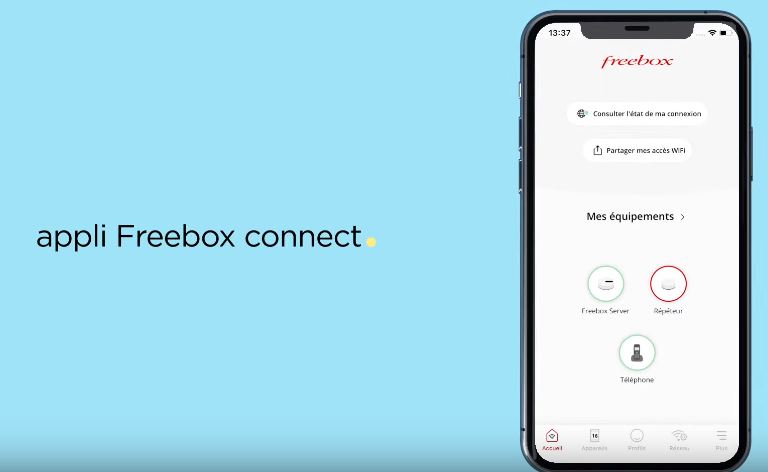 Application freebox connect