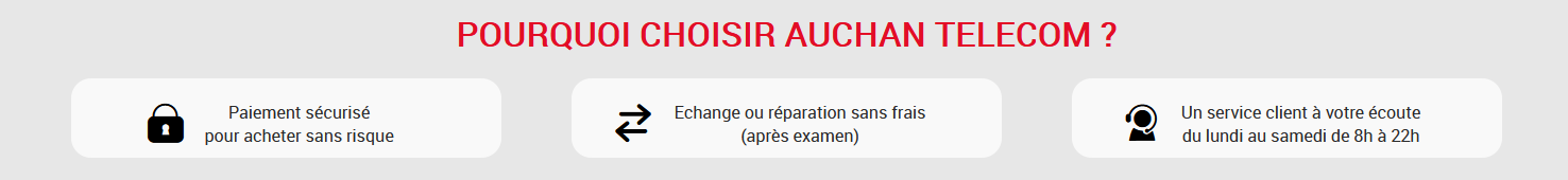 forfait auchan télécom 30 Go