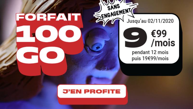 Le forfait mobile NRJ pour les datavores : 100 Go pour 9,99€/mois