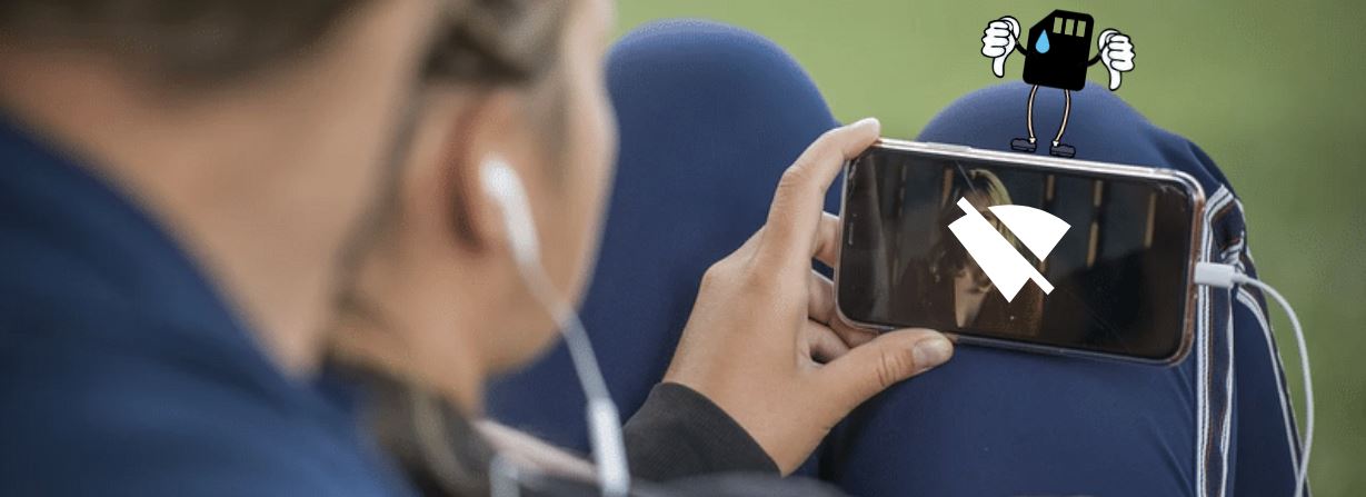téléphone sans réseau