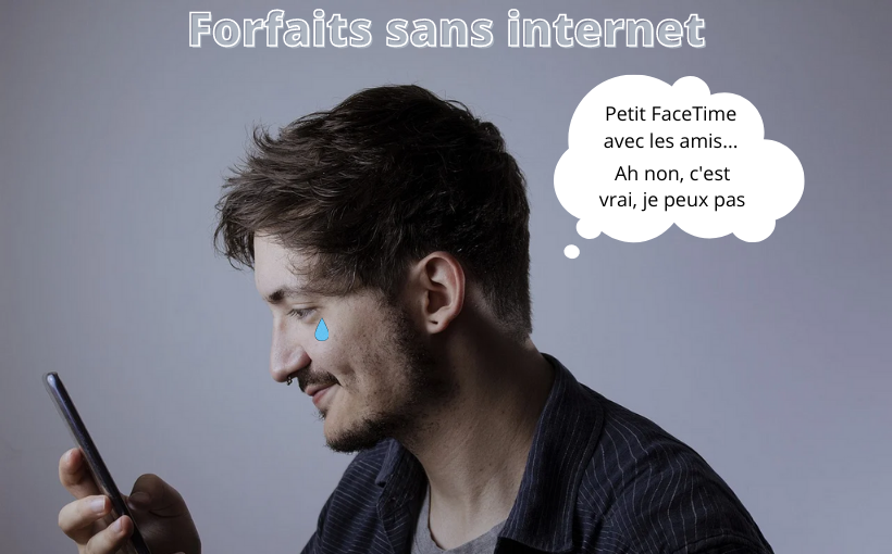 forfaits mobile sans internet