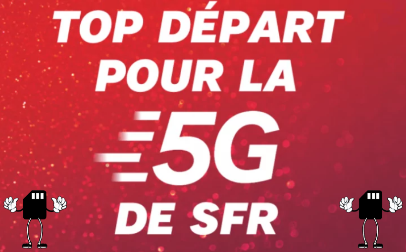 top départ forfait 5G SFR