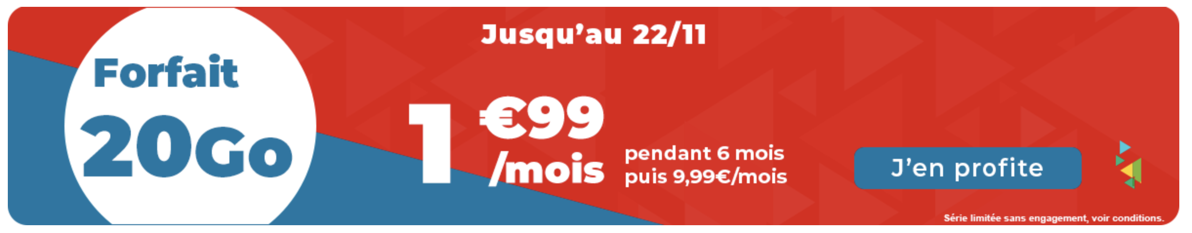 Bannière auchan télécom promo
