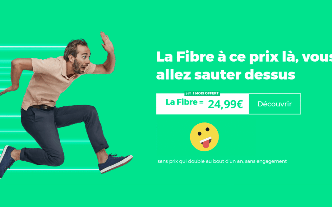 Offre fibre à vie : découvrez la box RED valable à vie et sans engagement