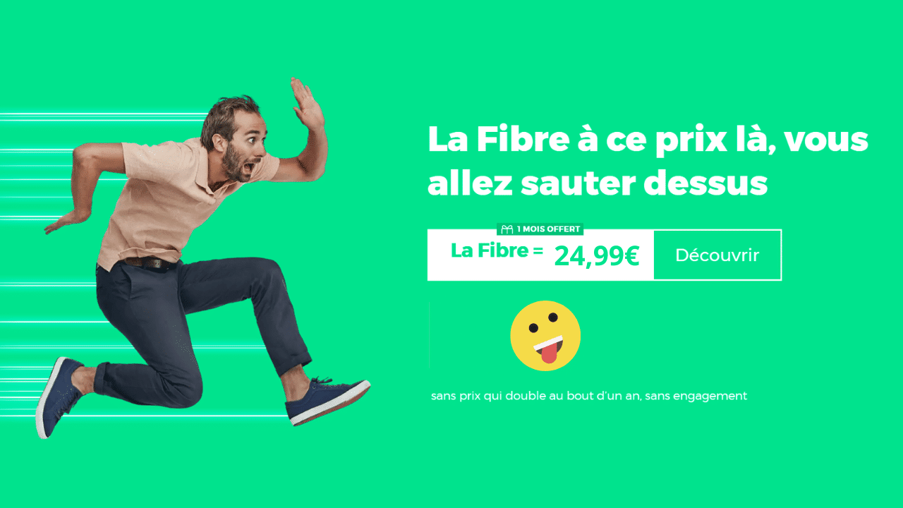 Offre fibre à vie red