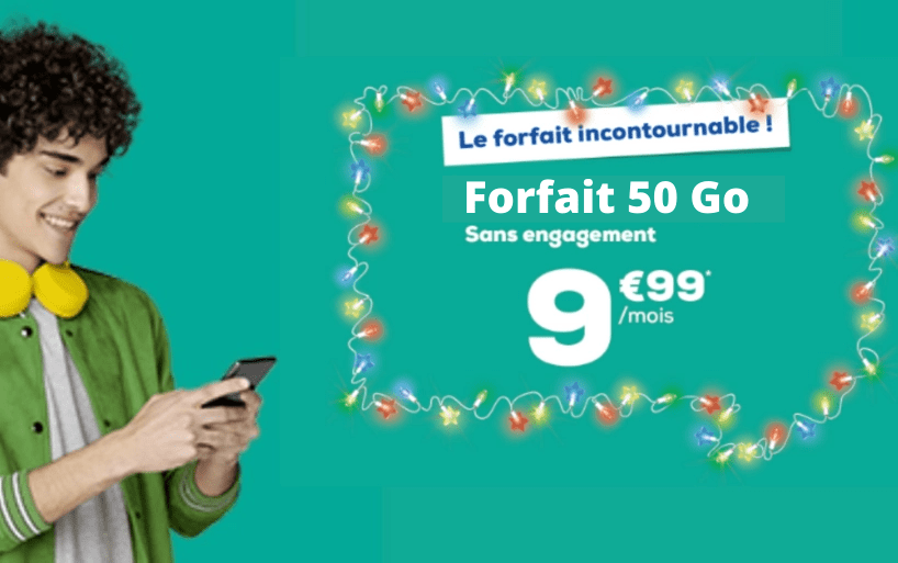 Le forfait La Poste Mobile 50 Go pour moins de 10 € ?!