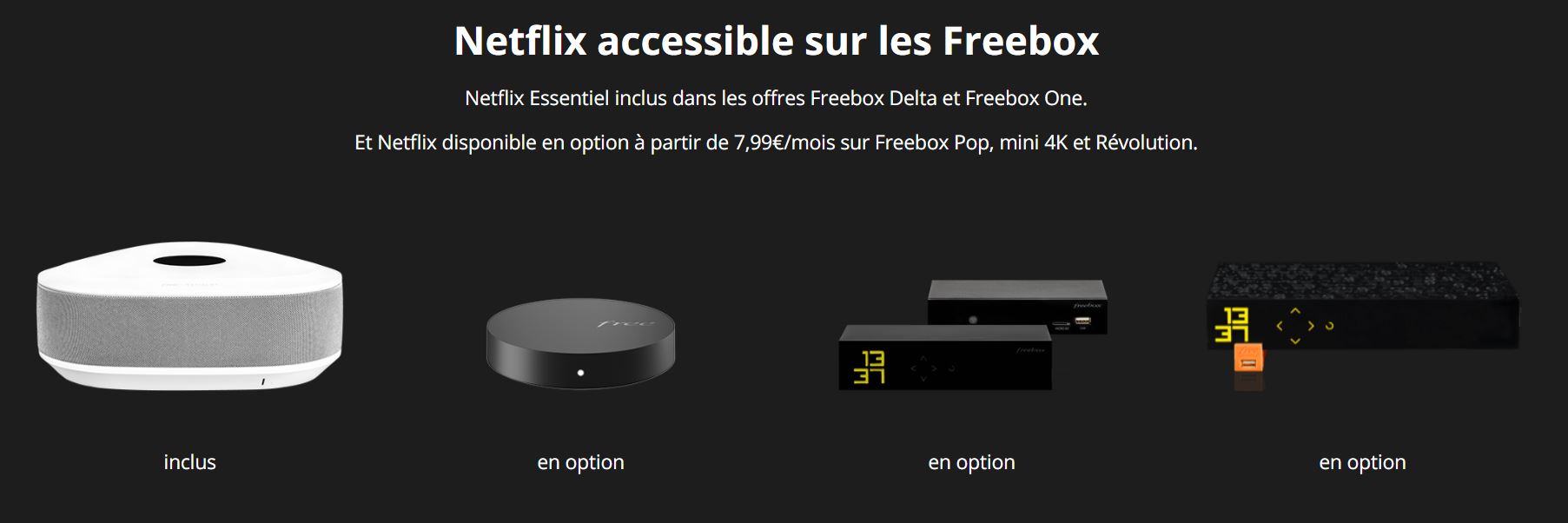 box netflix freebox