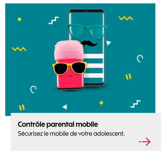l'option controle parental de sosh