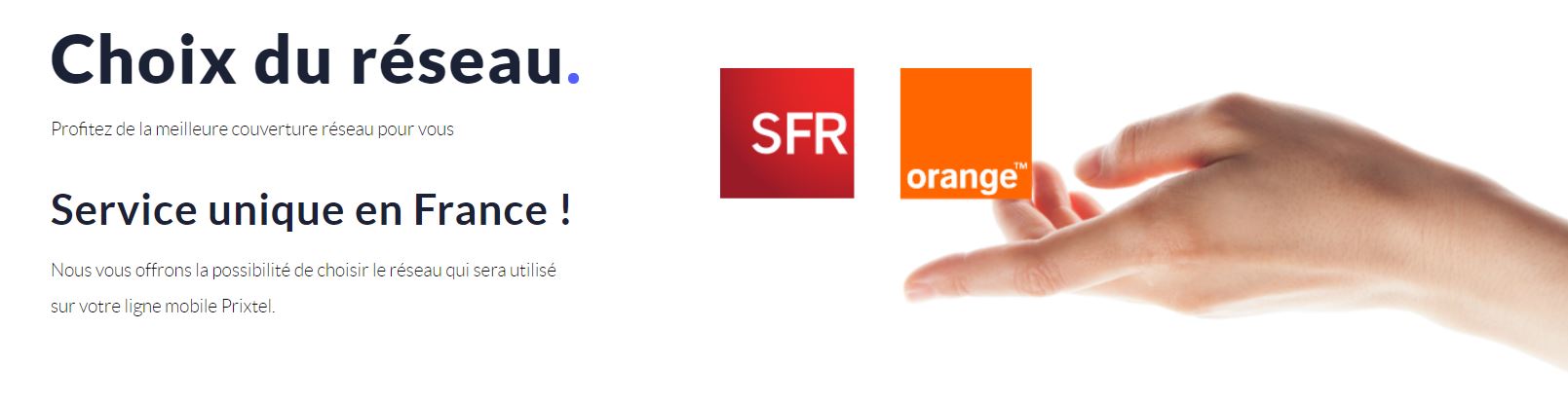 réseau mobile de prixtel