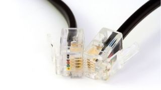 Un cable ADSL RJ45