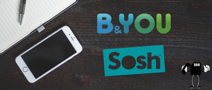 Forfait 5Go prix fixe Sosh et BnYou