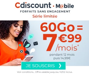 forfait cdiscount 30 go