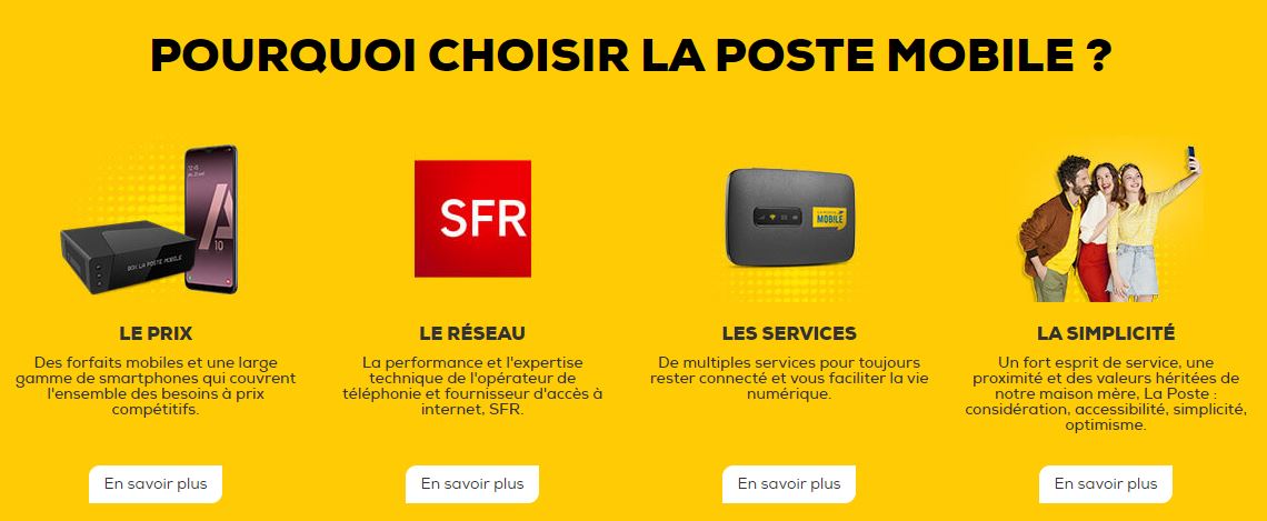 Pourquoi choisir La Poste Mobile