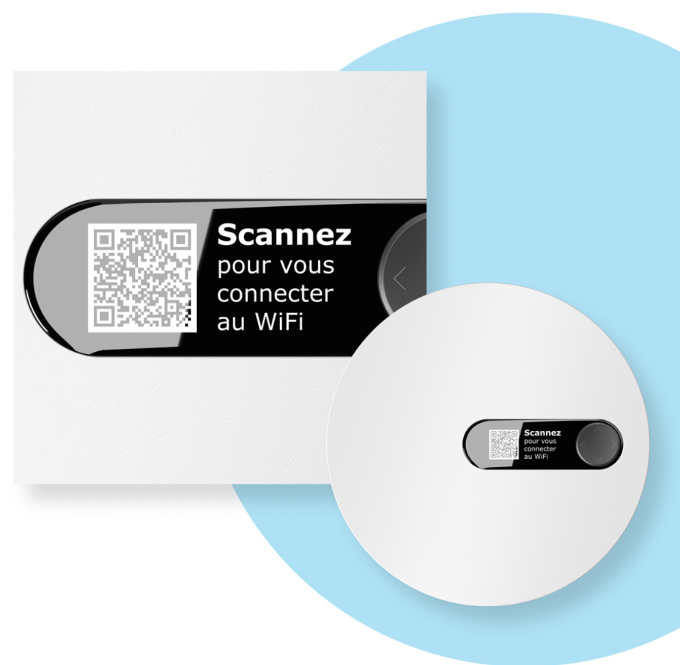 la connexion au wifi QR code freebox pop