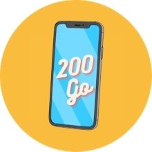 Forfait 200 go
