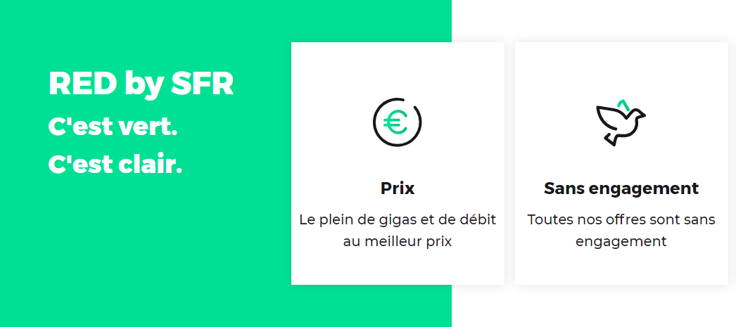 RED c'est vert c'est clair