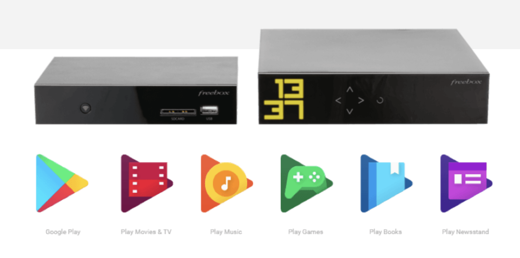 Les applications Android TV de la Freebox Mini 4K