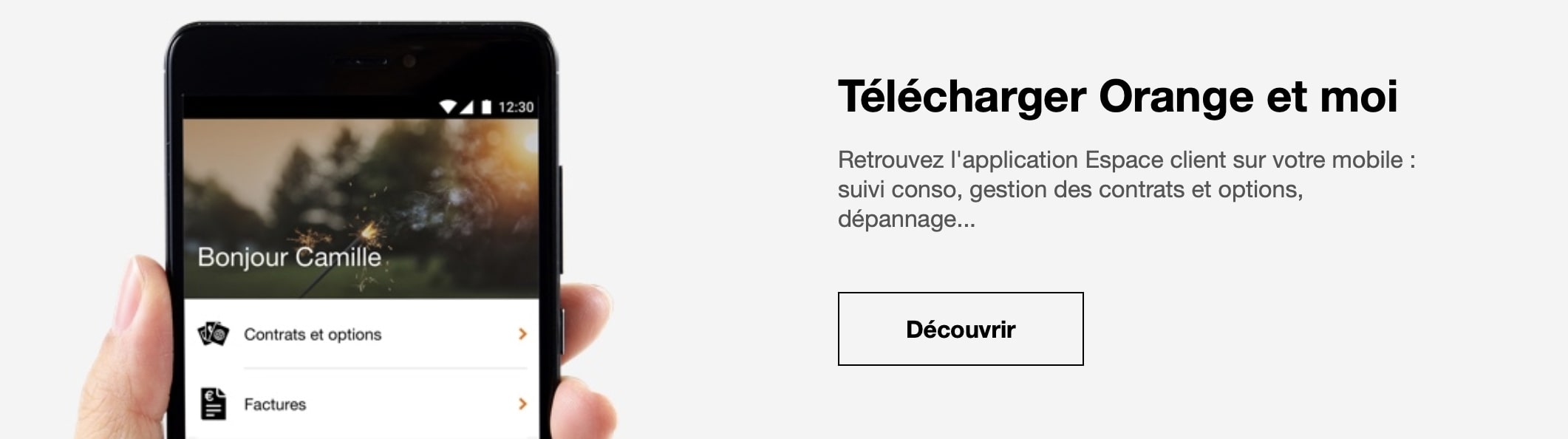 l'application orange et moi pour passer de orange à sosh