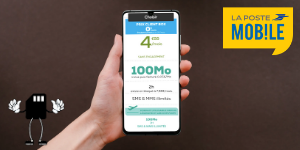 Forfait mobile la poste 100 Mo