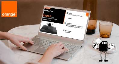 Livebox Fibre d'orange