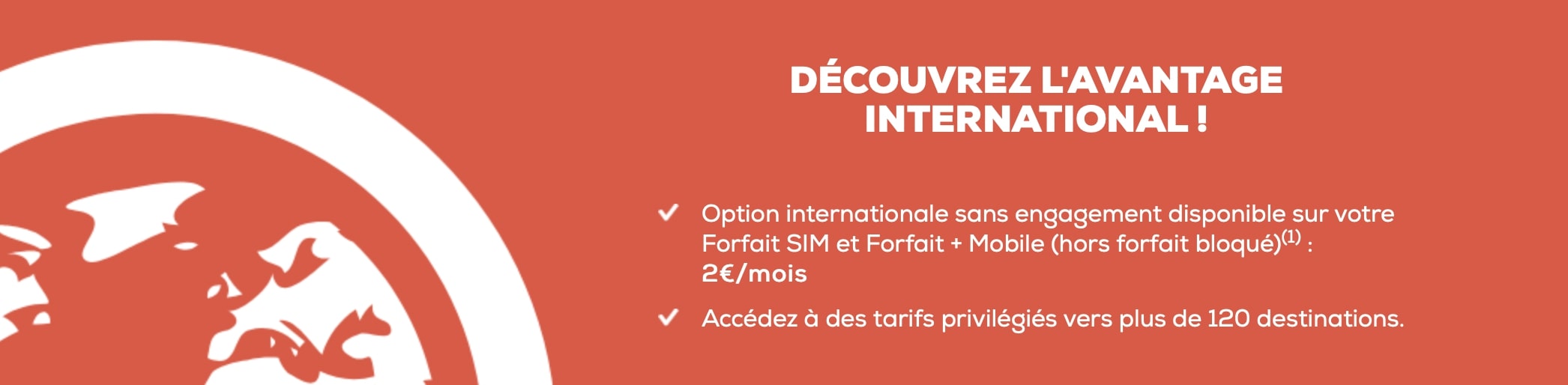 L'option avantage international la poste