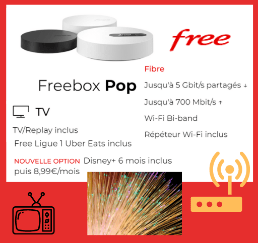 Descriptif de la Box internet pas cher Free : Freebox Pop