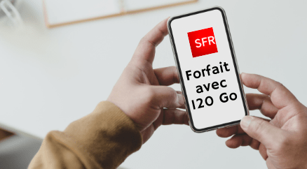 Image pour illustrer le forfait avec 120 Go SFR