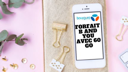 Image pour illustrer le forfait illimité B and You avec 60 Go