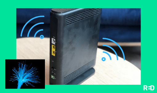 Image de la box SFR 8 compatible avec la fibre