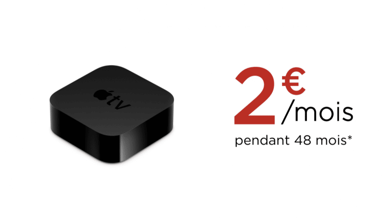 Apple TV 4K Free de face