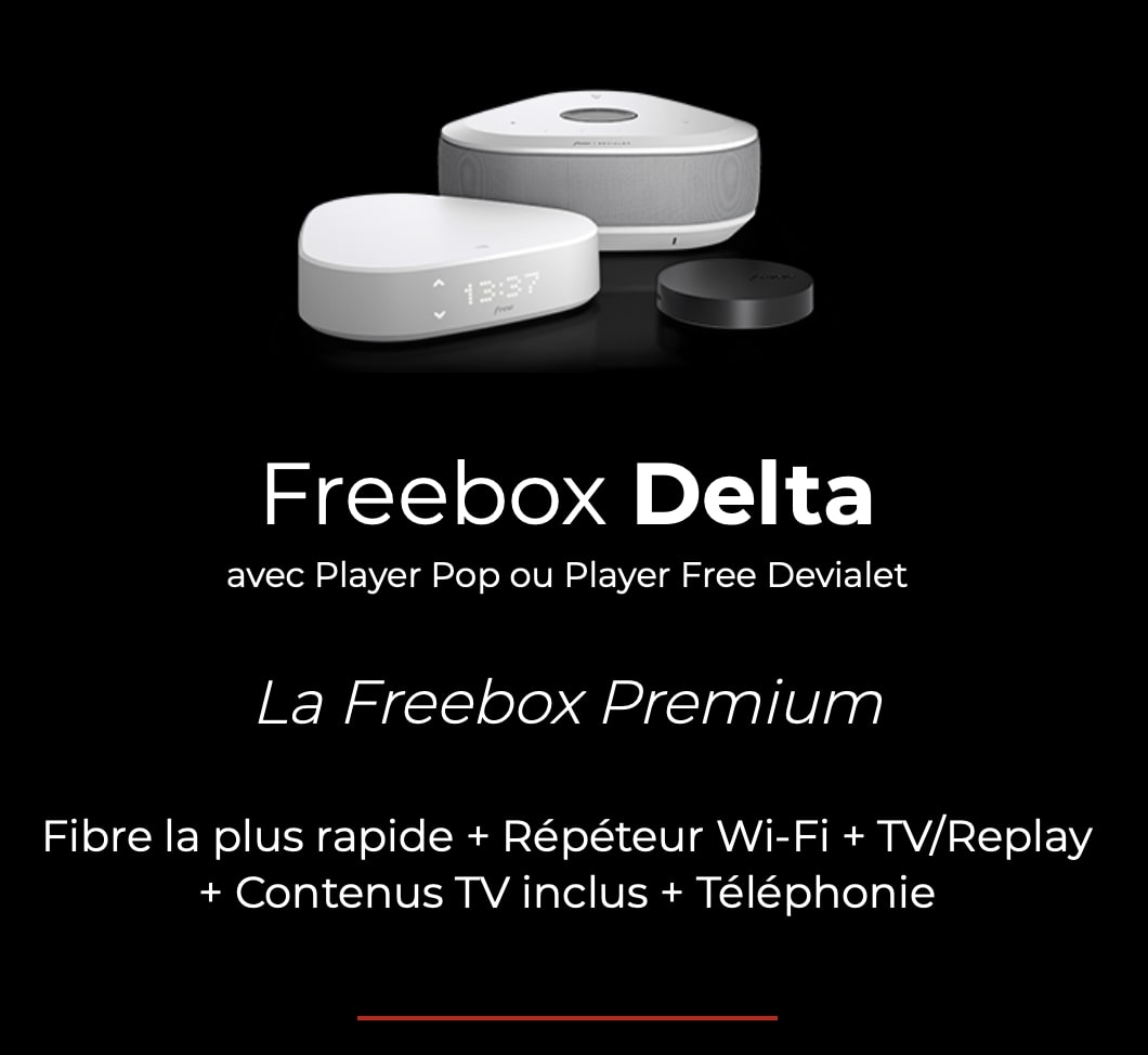 detail de la free box sans engagement delta