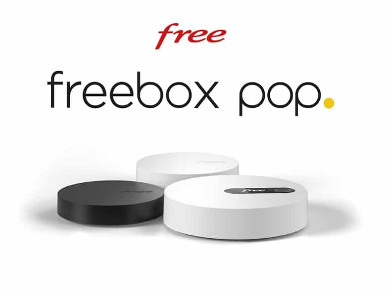 Les trois boitiers de la freebox pop