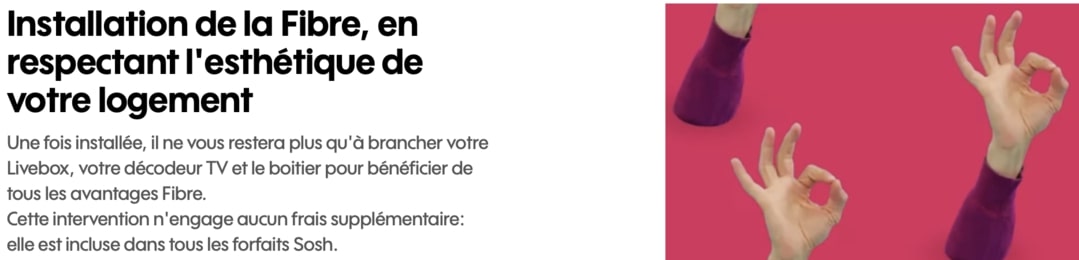 l'installation de la fibre orange en détail
