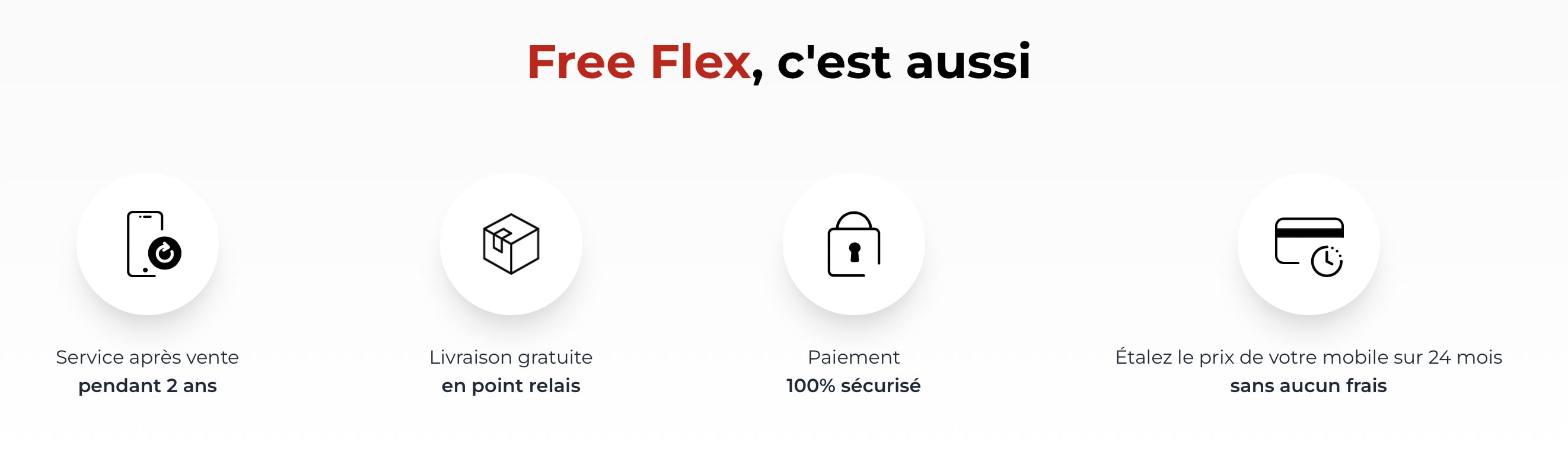 Les avantages Free Flex