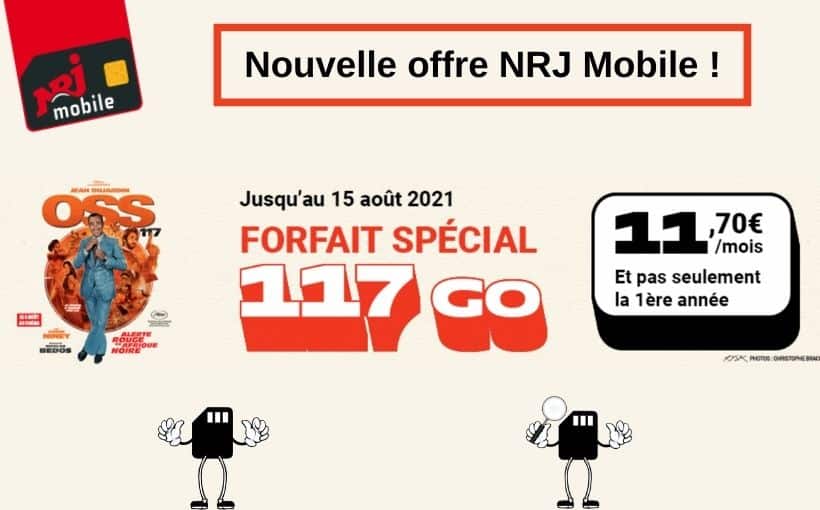 NRJ lance un forfait 117 Go pour célébrer la sortie d’un film culte