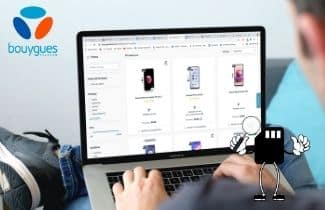 Avantage-smartphone-bouygues Homme qui cherche un nouveau smartphone