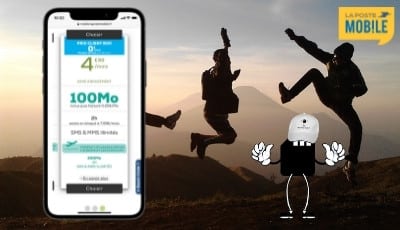 Site web la poste avec le forfait bloqué la poste