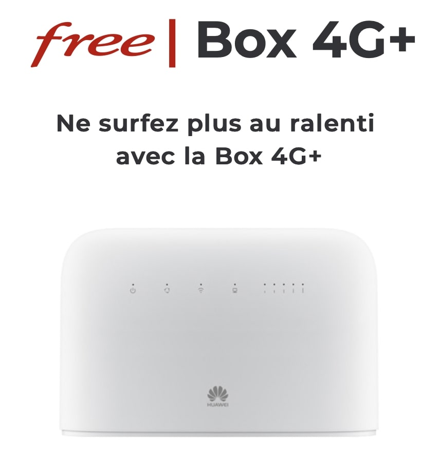 Box 4G Free pour internet en résidence secondaire