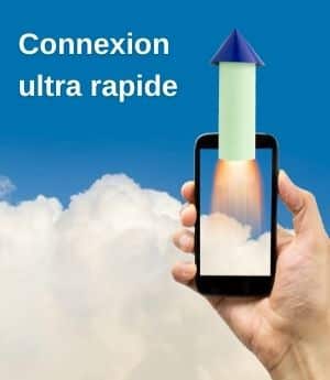 connexion-rapide-smartphone-fusee Connexion rapide smartphone avec fusée