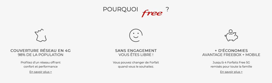 pourquoi choisir l'opérateur Free